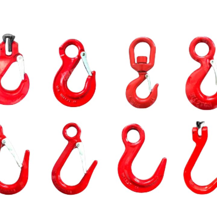 Drop Forged Eye Hoist Hook With Latch