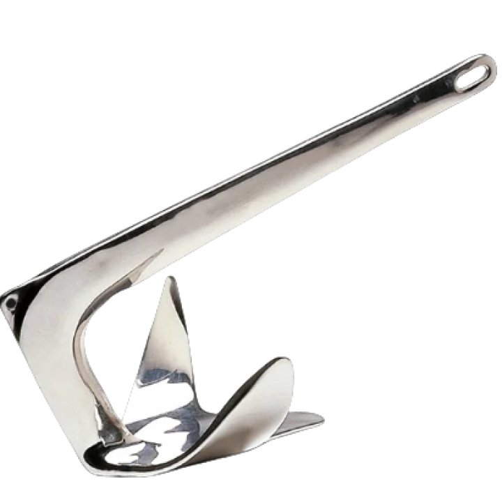 Stainless Steel Claw/Bruce Boat Anchor