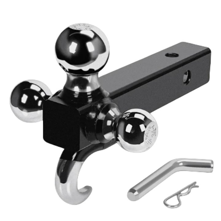 Tri Ball Mount With Hook