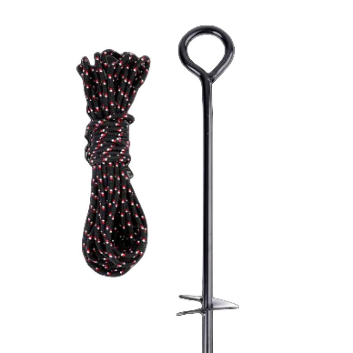 Hot Dipped Galvanized or Powder Coated Earth Anchor