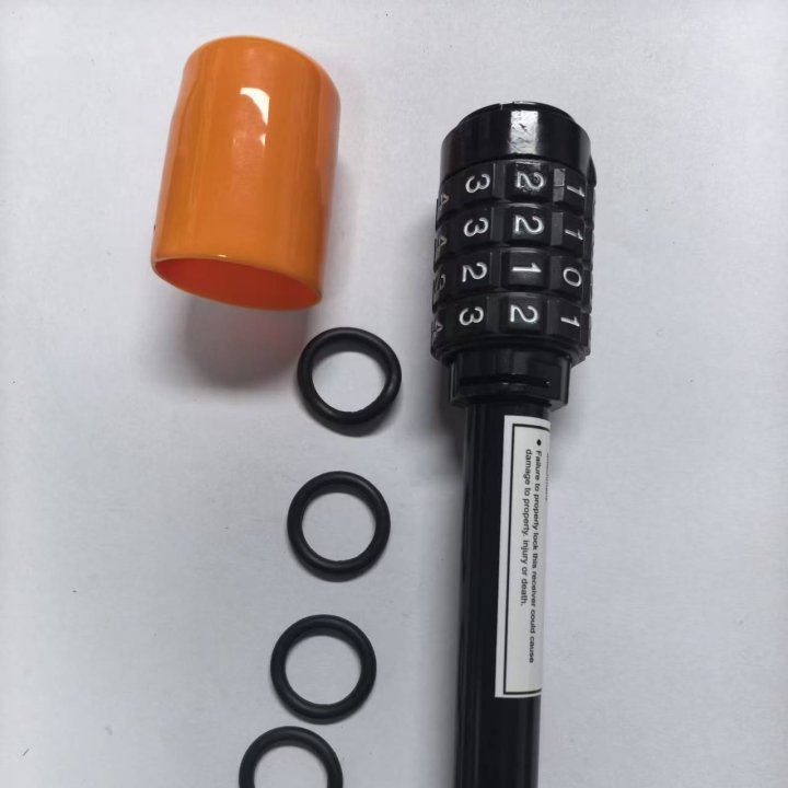 Heavy Duty Keyless Combination Trailer Hitch Pin Lock