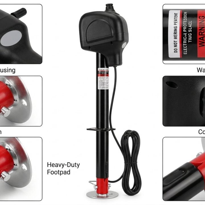 Electric Trailer Tongue Jack