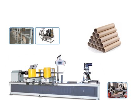 200mm Four Head Spiral Paper Tube Making Machine