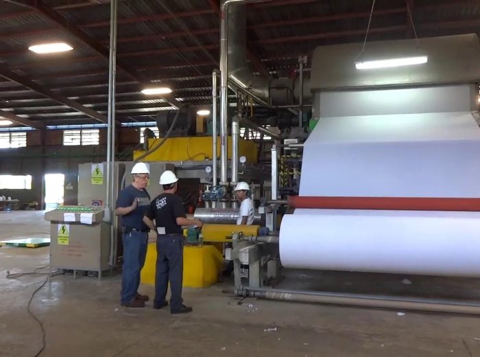 Small Waste Scrap Paper Recycle Machine