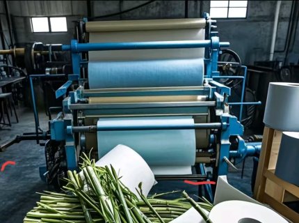 Types Of Bamboo Paper Making Machine For Toilet Tissue Paper