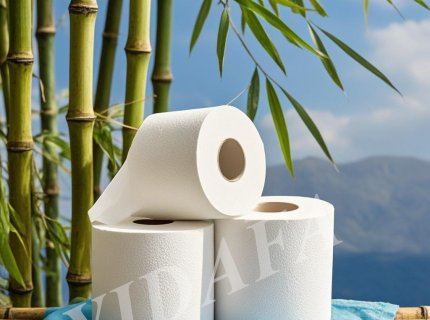 Bamboo Pulp To Paper Making Machine For Manufacturing Toilet Tissue