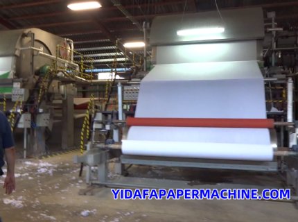 Sugarcane Bagasse Pulp Toilet Paper Production Line Machine