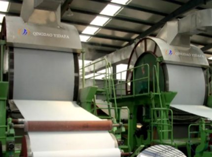Cotton Pulp Paper Manufacturing Plant Toilet Tissue Making Machine