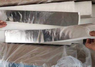 Aluminum foil coated ceramic fiber tape for New Zealand Customer