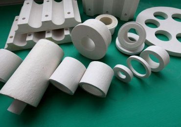 Custom Ceramic Fiber Board Shaped Parts Delivered for Industrial Furnace Insulation Project