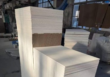 Medium Density Calcium Silicate Board in Aluminum Casting Insulation