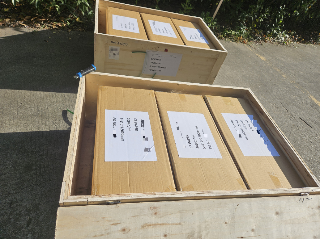 ceramic fiber paper shipped to USA by air