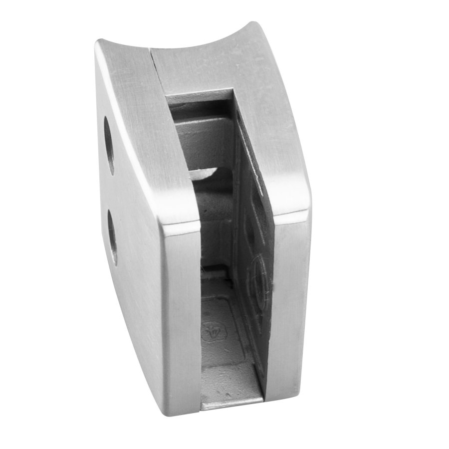 Adjustable glass brackets for secure glass connection