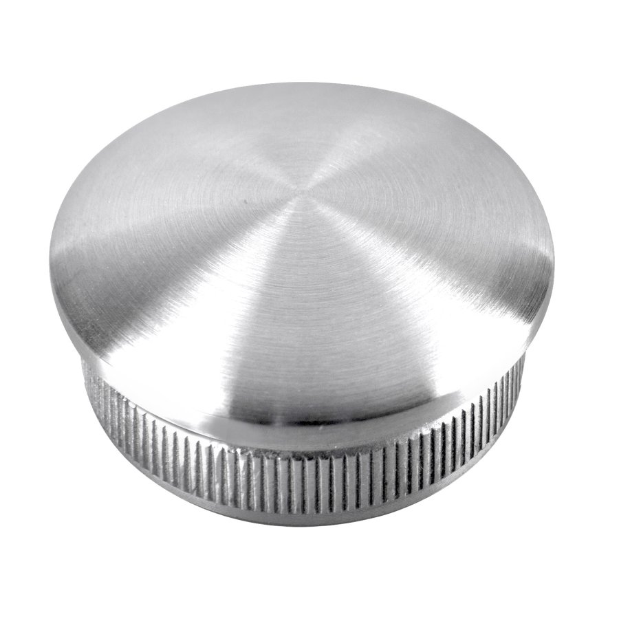 Handrail end caps for secure railing installation