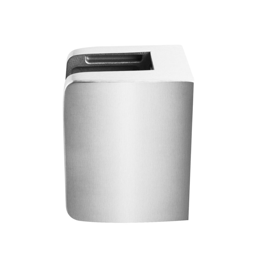 Modern stainless steel glass clamps for frameless design