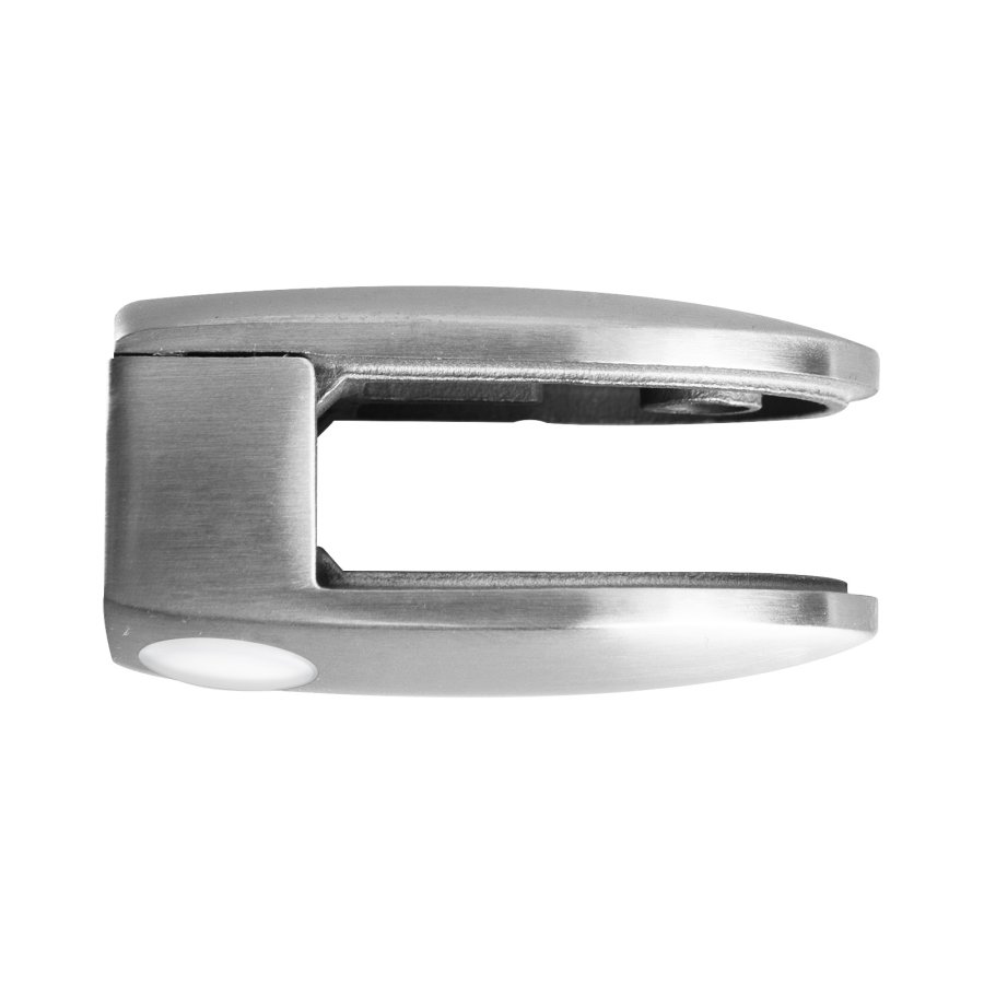 Square Glass Clamp for Frameless Glass Installations