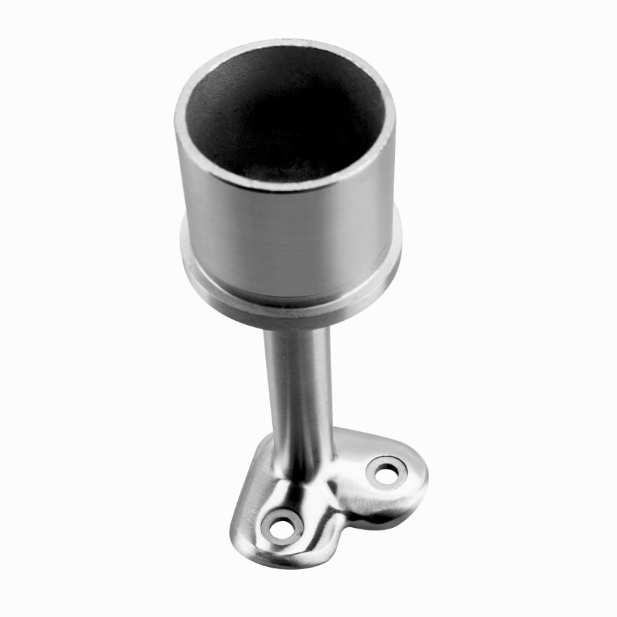 Durable stainless steel handrail brackets for safe stair railings