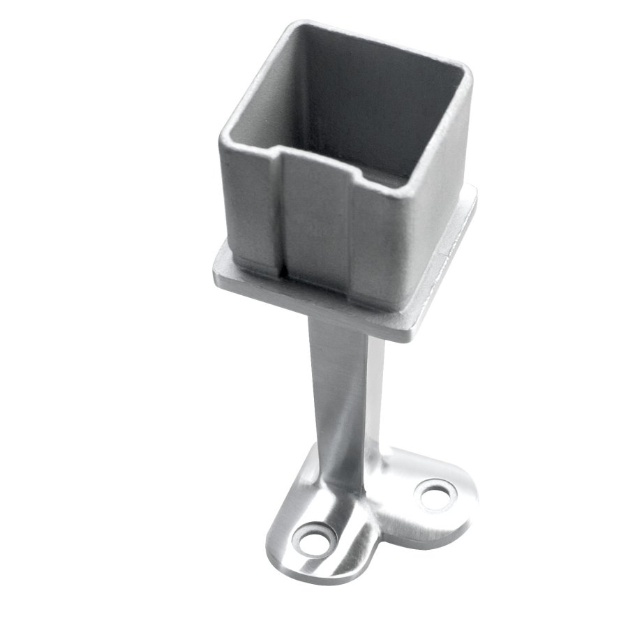 Modern handrail brackets for secure stair railing support