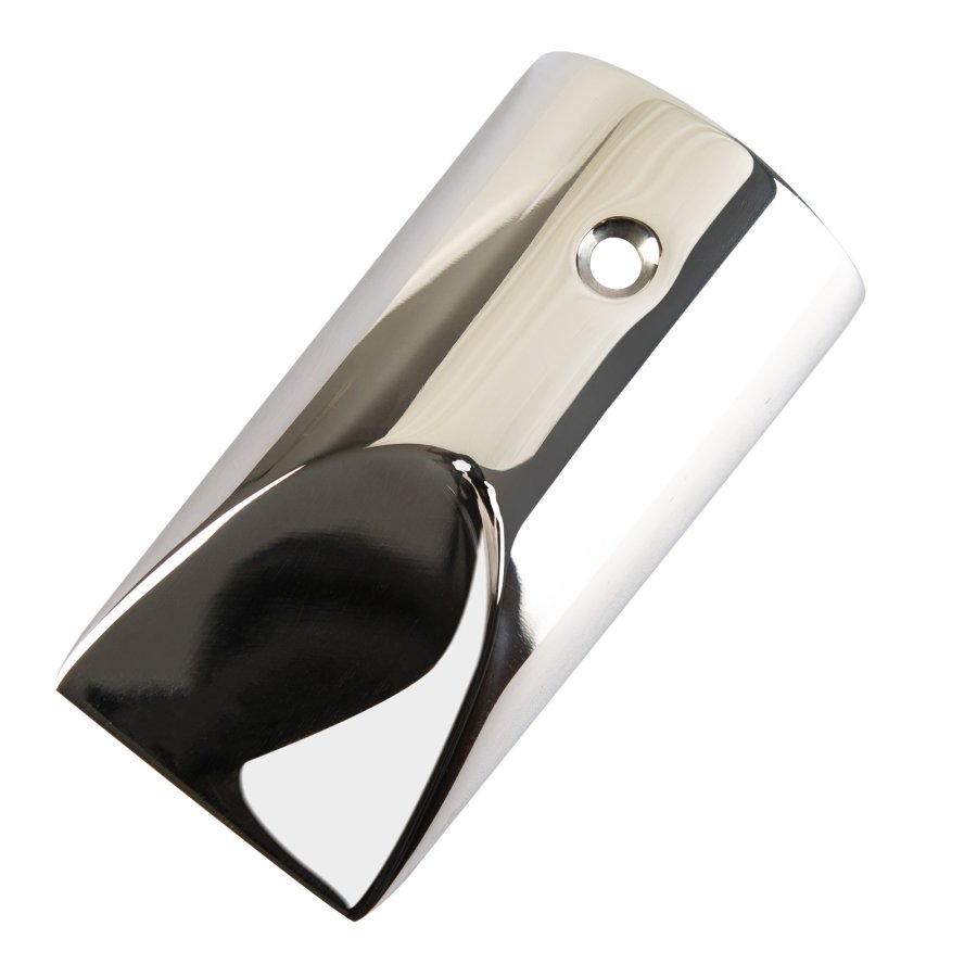 Corrosion-resistant 316 stainless steel end cap