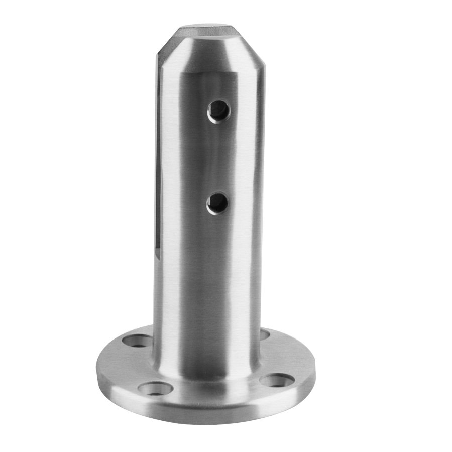 Easy to Install Stainless Steel Ball Centre Post for Frameless Railings