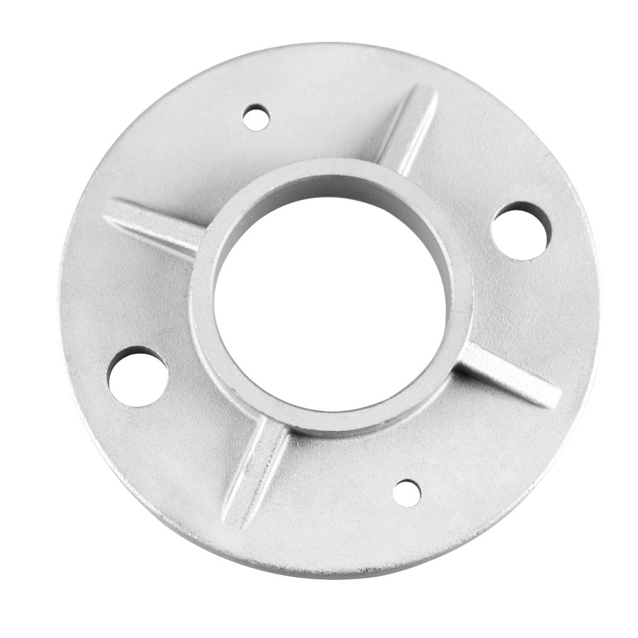 Durable base flange for MOD 205 railing system