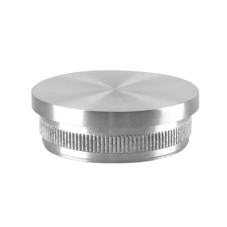 Easy-install steel and round handrail caps