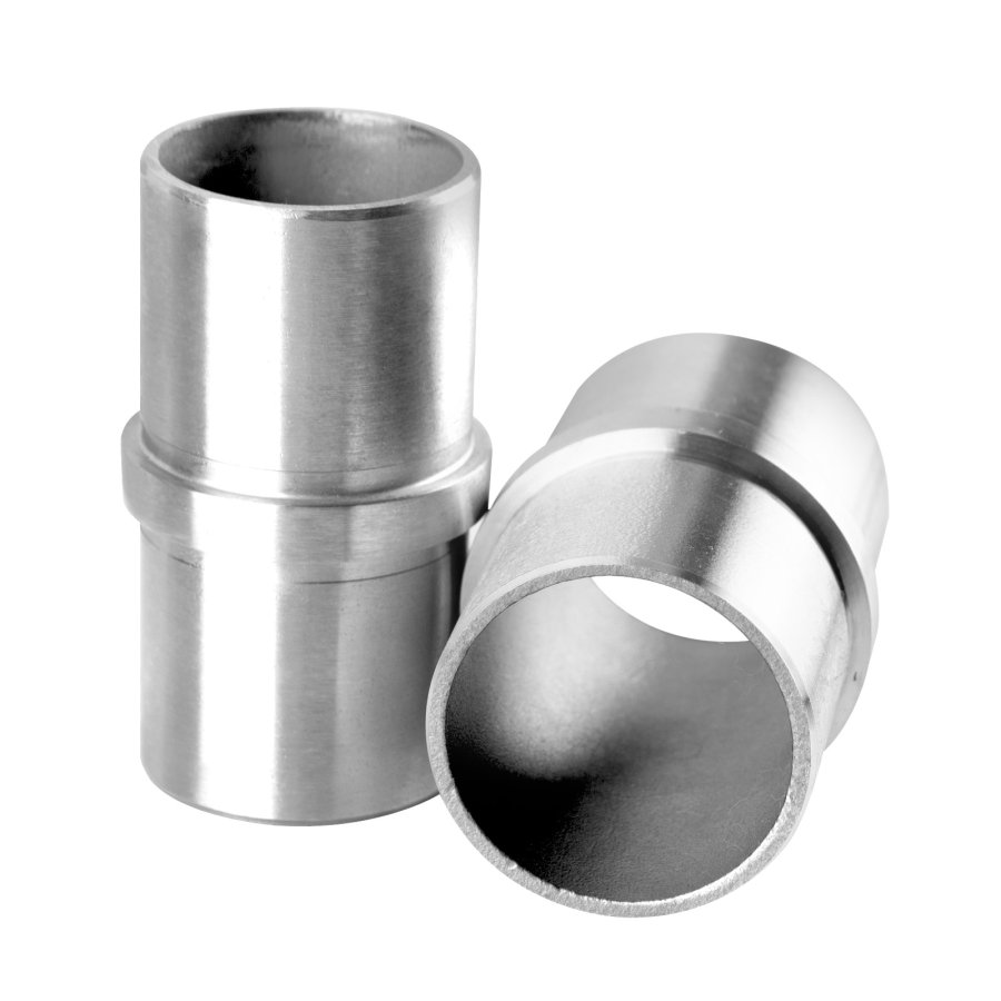 modern railing connector for stair installations