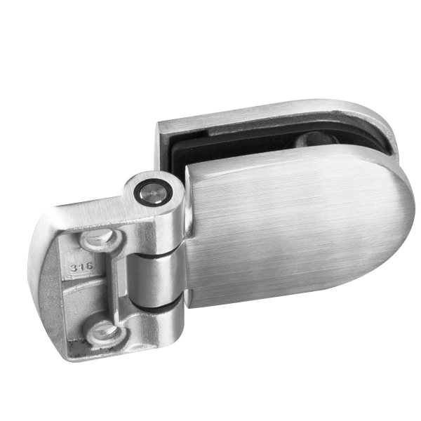 Stainless Steel Hinged Glass Clamp