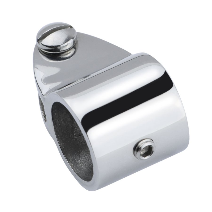 Marine stainless steel bimini top connector
