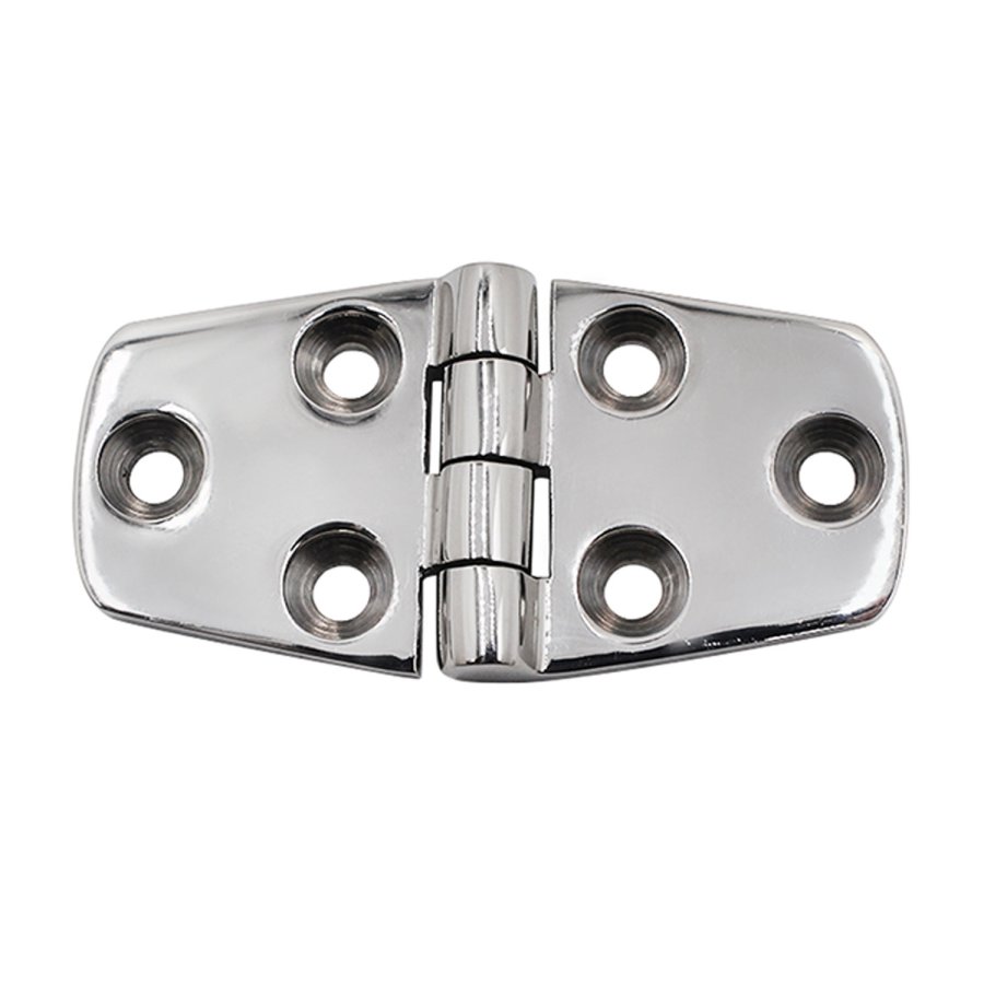 Durable 316 stainless steel hinge for boat hatches