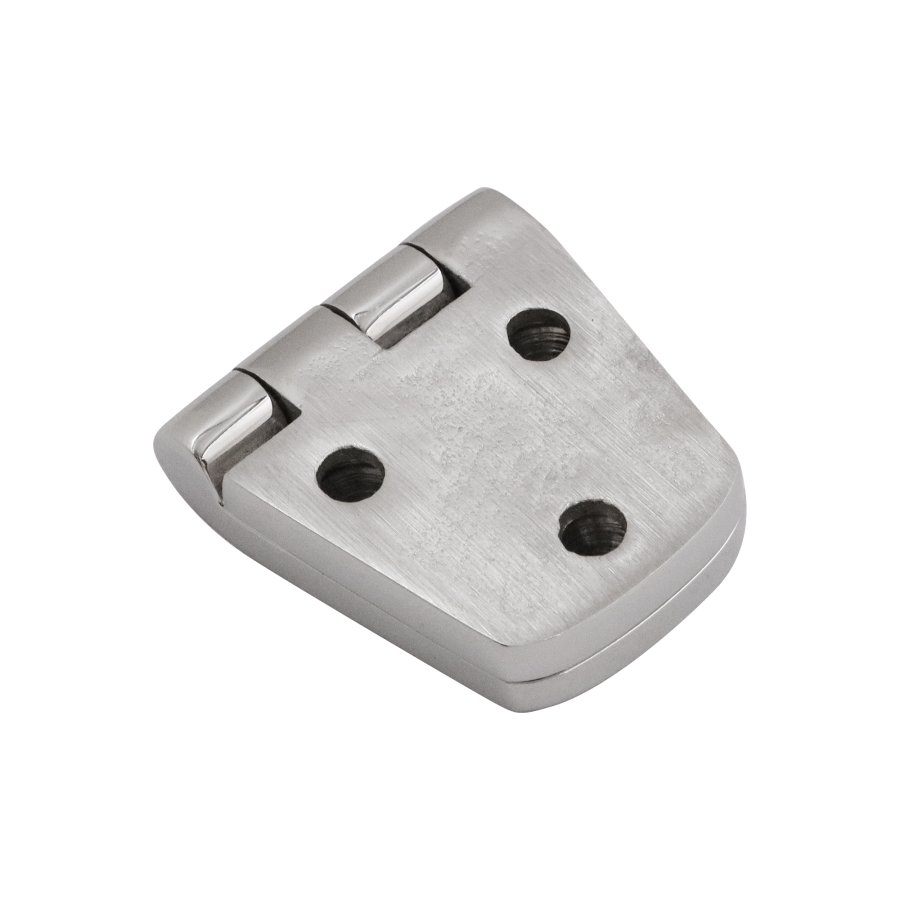 Heavy duty stainless steel connector for boat doors