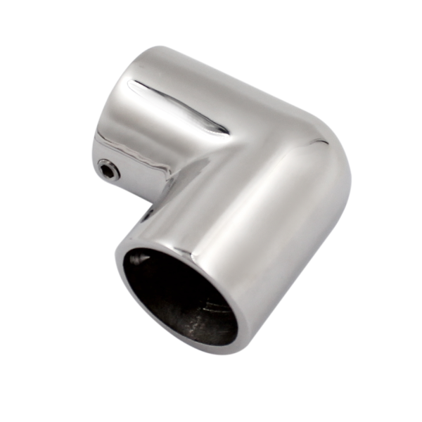 316 Stainless Steel 2-Way Handrail Fitting 90 Degree Elbow  