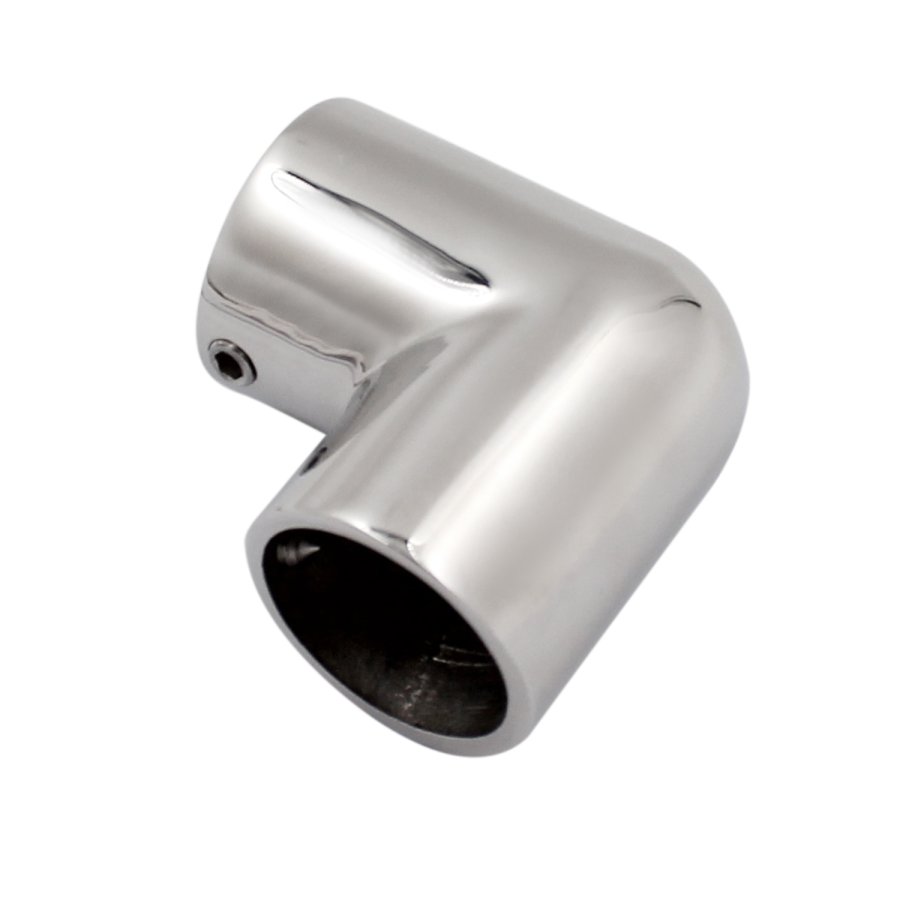 Secure stainless steel handrail fitting for railing systems