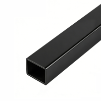 Handrail Tube Rectangle-PVD MATTE BLACK