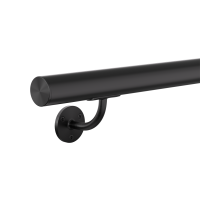 Handrail Kit 1 - Round pvd black