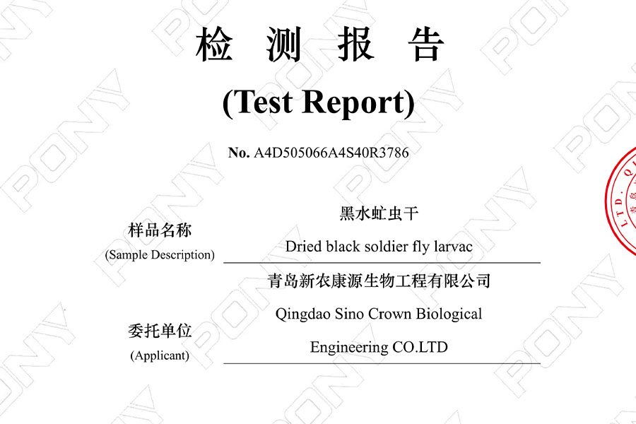 Larvas secas de mosca soldado negra - 2023