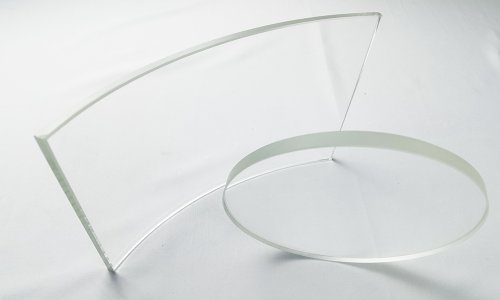 Custom thick pressure proof heat resist glass borosilicate sheet