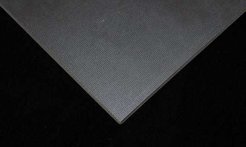 High efficiency transparent patterned solar glass panel