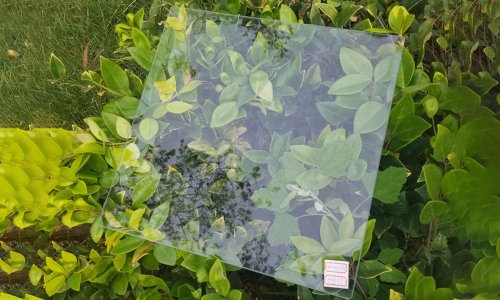 Top quality 98% High Light Transmittance Ultra Clear Pyramid Patterned Double-sided AR Coating Anti-reflective Glass for Solar Panel