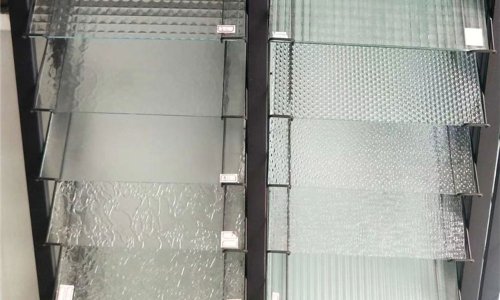 High-end 3mm 5mm 8mm 10mm Ultra Clear Tempered Moru Karatachi Diamond Reeded Fluted Decorative Patterned Textured Figured Glass