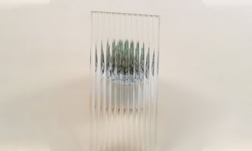 5mm 8mm 10mm Ultra Clear Textured Moru Fluted Reed Pattern Glass decorative pattened decorative glass