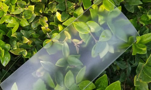 China made Tempered Curved Prismatic Glass for Solar Roof Tile