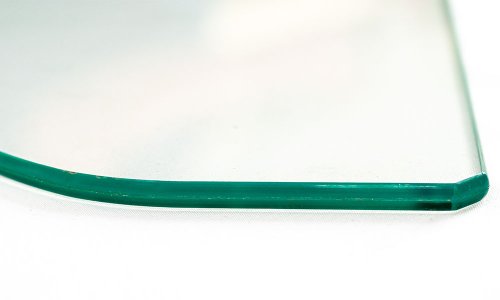 Customizable shape laminated glass