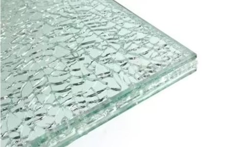 Cracked Ice Laminated Glass