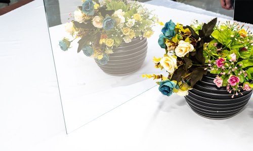 One Way Two way Mirror Glass For Office Building Police Station