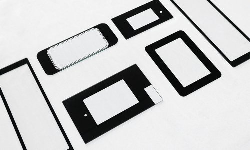 OEM Device Front Panel Glass Custom Design Silk Screen Printing Tempered Glass