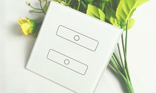 Screen Printing Tempered Glass Fingerprint-proof Switch Glass