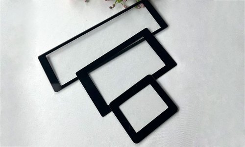 Anti-reflective Tempered Glass AR Glass With Screen Printing Border Impact Resistant Display Screen Glass