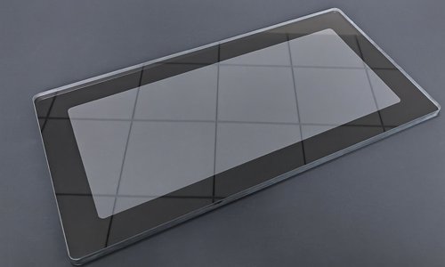 Ultra Thick Customized Quartz Glass Panel Silk Printing Fused Silica Plate Customization