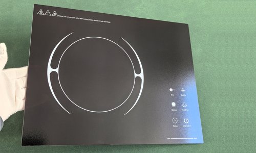 4mm 6mm Professional Cooktop Glass Manufacturer Ceramic Glass Sheet